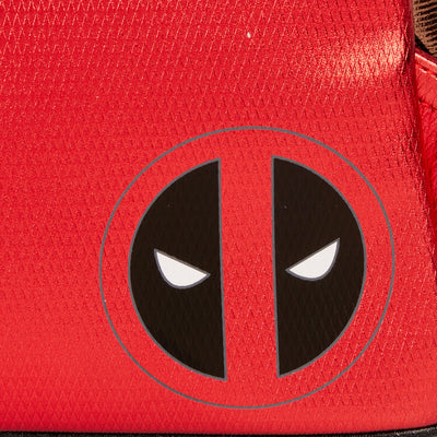 Loungefly Marvel Deadpool Metallic Cosplay Mini Backpack