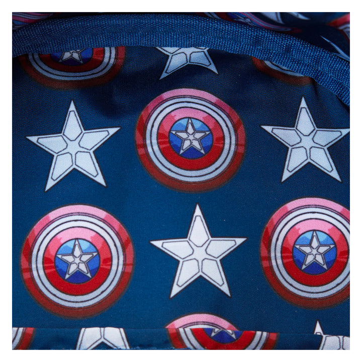 Loungefly Marvel Studios Captain America: Brave New World Sam Wilson Cosplay Mini Backpack