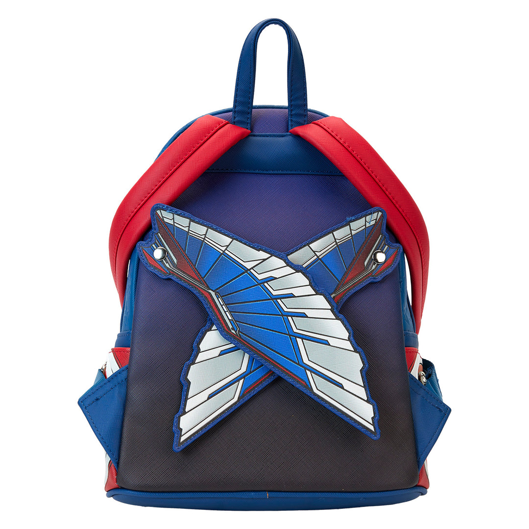 Loungefly Marvel Studios Captain America: Brave New World Sam Wilson Cosplay Mini Backpack