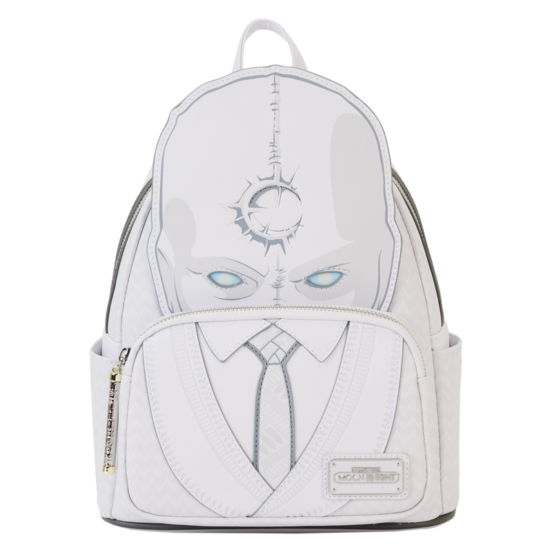 Loungefly C2E2 Limited Edition Marvel Studios Moon Knight Mr. Knight Cosplay Light Up Mini Backpack