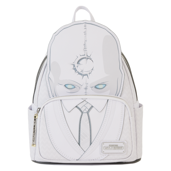 Loungefly C2E2 Limited Edition Marvel Studios Moon Knight Mr. Knight Cosplay Light Up Mini Backpack