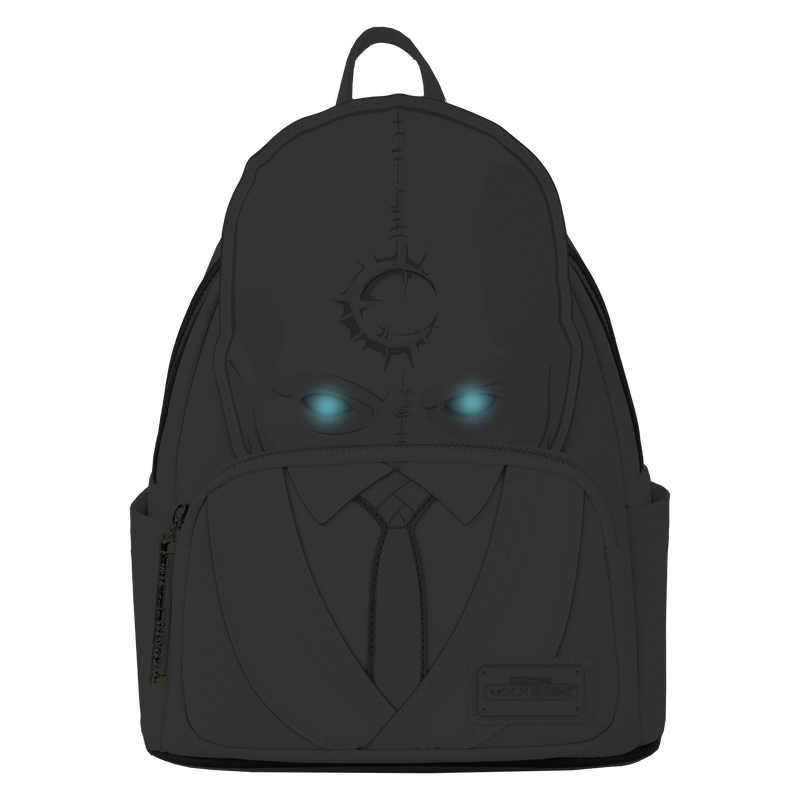 Loungefly C2E2 Limited Edition Marvel Studios Moon Knight Mr. Knight Cosplay Light Up Mini Backpack