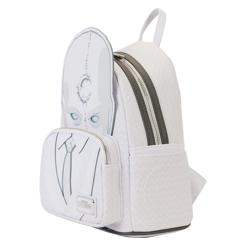 Loungefly C2E2 Limited Edition Marvel Studios Moon Knight Mr. Knight Cosplay Light Up Mini Backpack