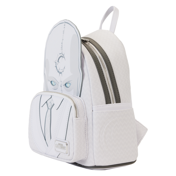 Loungefly C2E2 Limited Edition Marvel Studios Moon Knight Mr. Knight Cosplay Light Up Mini Backpack