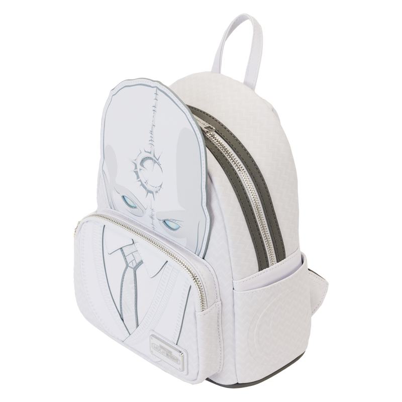 Loungefly C2E2 Limited Edition Marvel Studios Moon Knight Mr. Knight Cosplay Light Up Mini Backpack