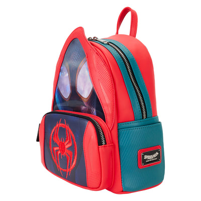 Loungefly Marvel Spiderverse Miles Morales Hoody Cosplay Mini Backpack