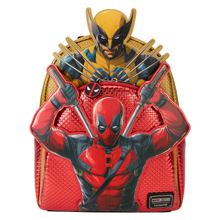 Loungefly Marvel Deadpool & Wolverine Mini Backpack