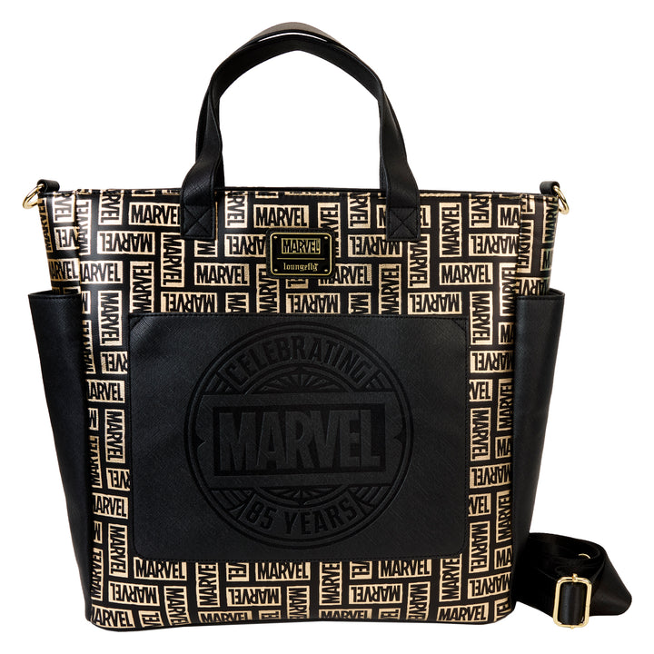 Loungefly Marvel 85th Anniversary Logo Convertible Backpack & Tote Bag