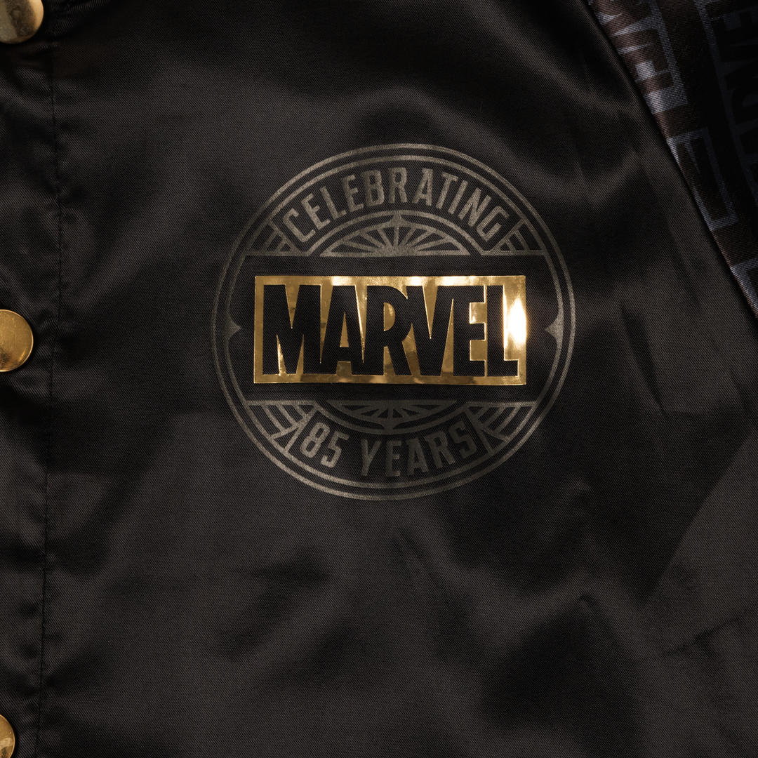 Loungefly Marvel 85th Anniversary Satin Bomber Jacket