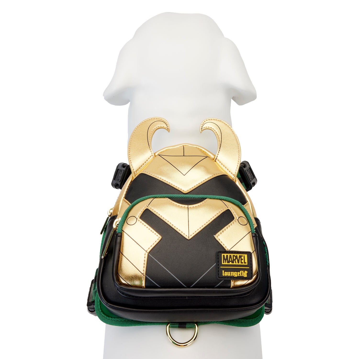 New Loungefly Marvel Metallic Loki Mini on sale Backpack