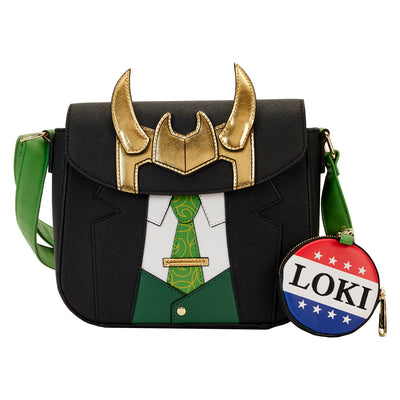 Marvel Loki for President Cosplay Crossbody