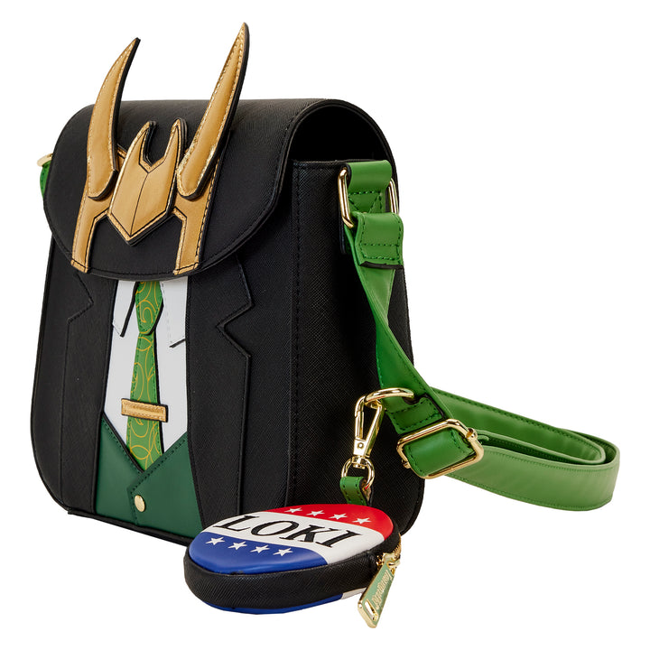 Marvel Loki for President Cosplay Crossbody