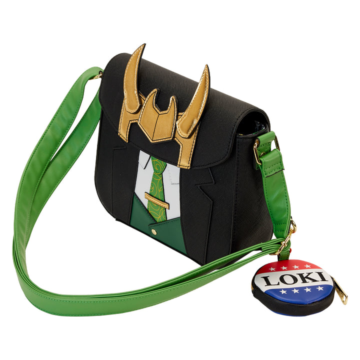 Marvel Loki for President Cosplay Crossbody