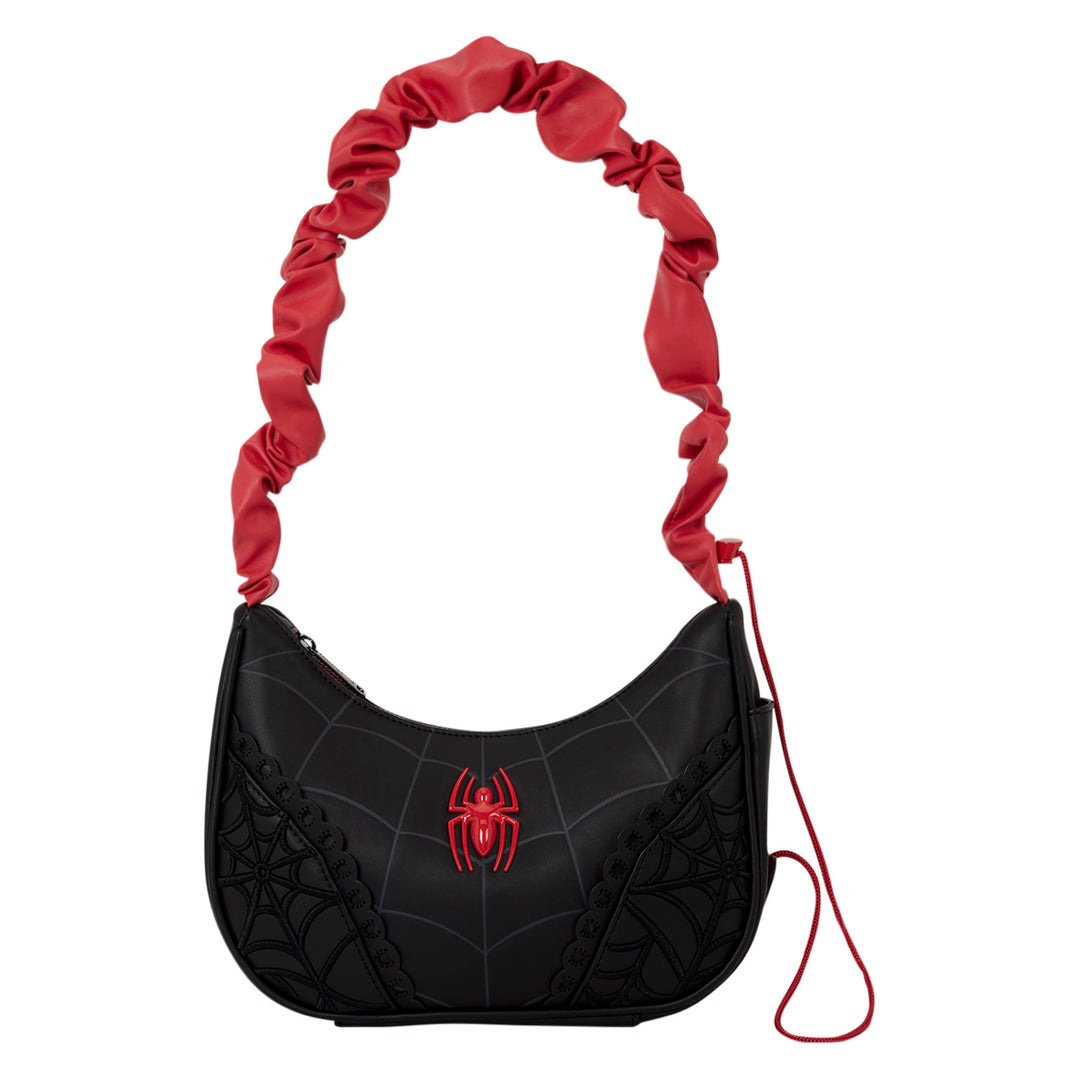 Loungefly Marvel Spider-Man Spider Web Crossbody Bag