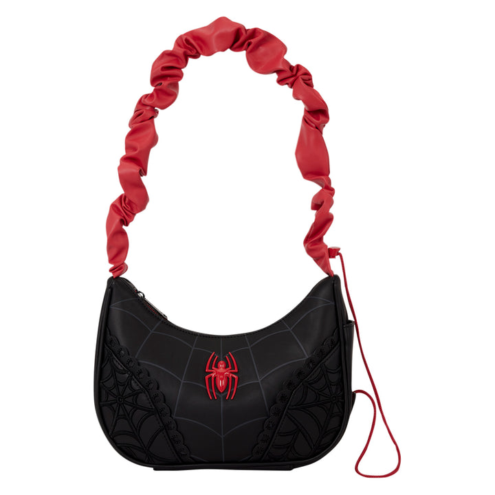 Loungefly Marvel Spider-Man Spider Web Crossbody Bag