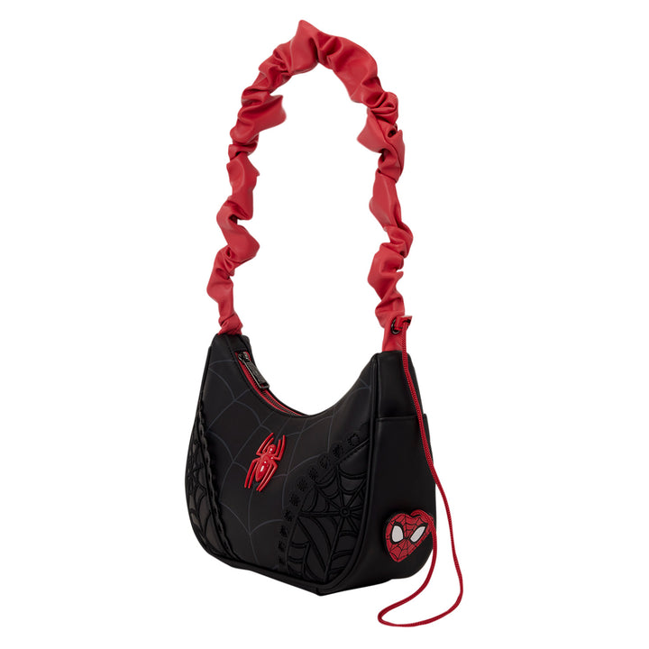 Loungefly Marvel Spider-Man Spider Web Crossbody Bag