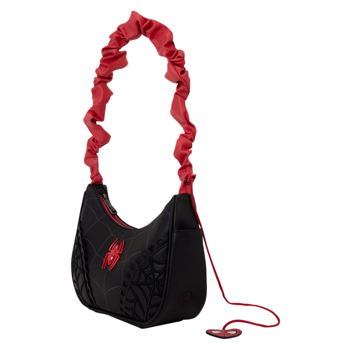 Loungefly Marvel Spider-Man Spider Web Crossbody Bag