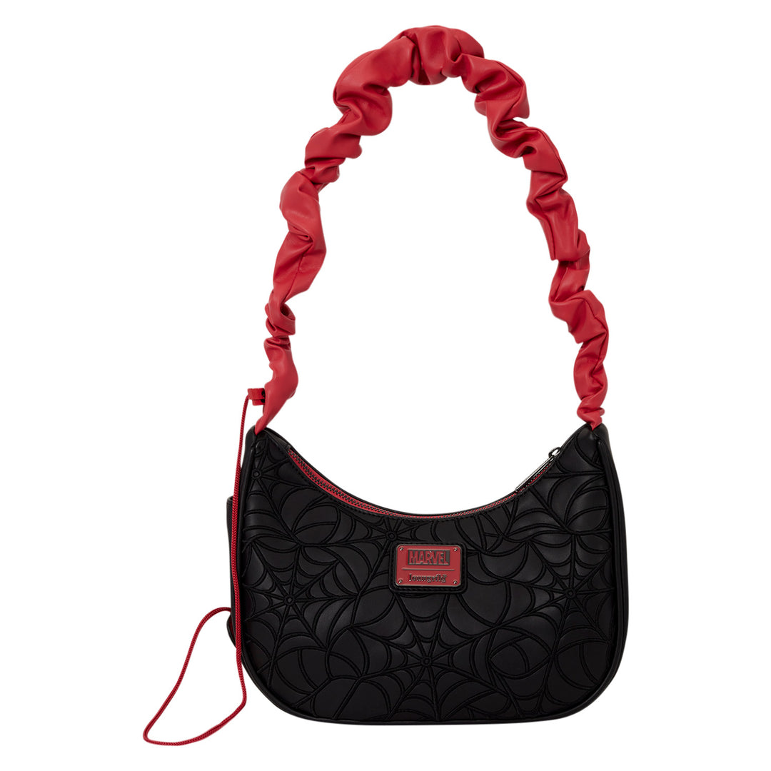 Loungefly Marvel Spider-Man Spider Web Crossbody Bag