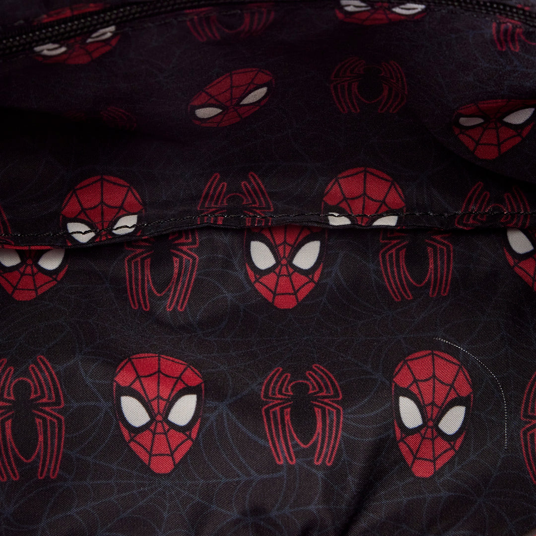 Loungefly Marvel Spider-Man Spider Web Crossbody Bag