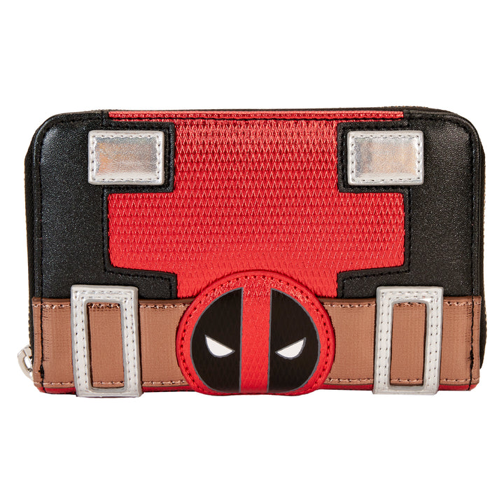 Loungefly Marvel Deadpool Metallic Cosplay Wallet