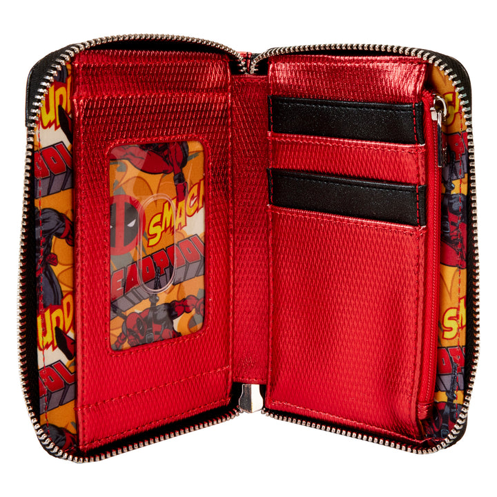 Loungefly Marvel Deadpool Metallic Cosplay Wallet