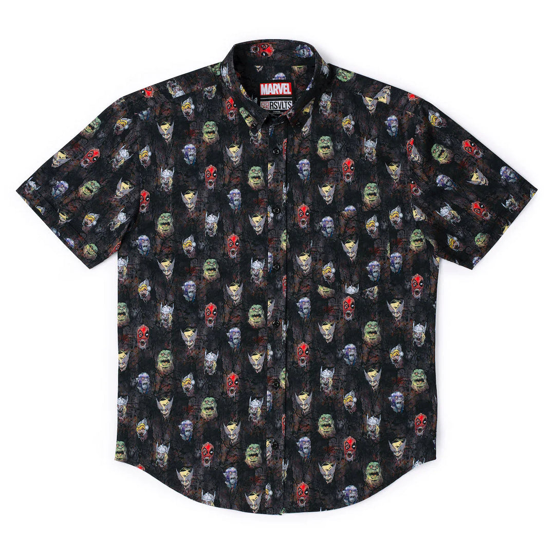 RSVLTS Marvel Studios Marvel Zombies "Hangry" - KUNUFLEX Short Sleeve Shirt