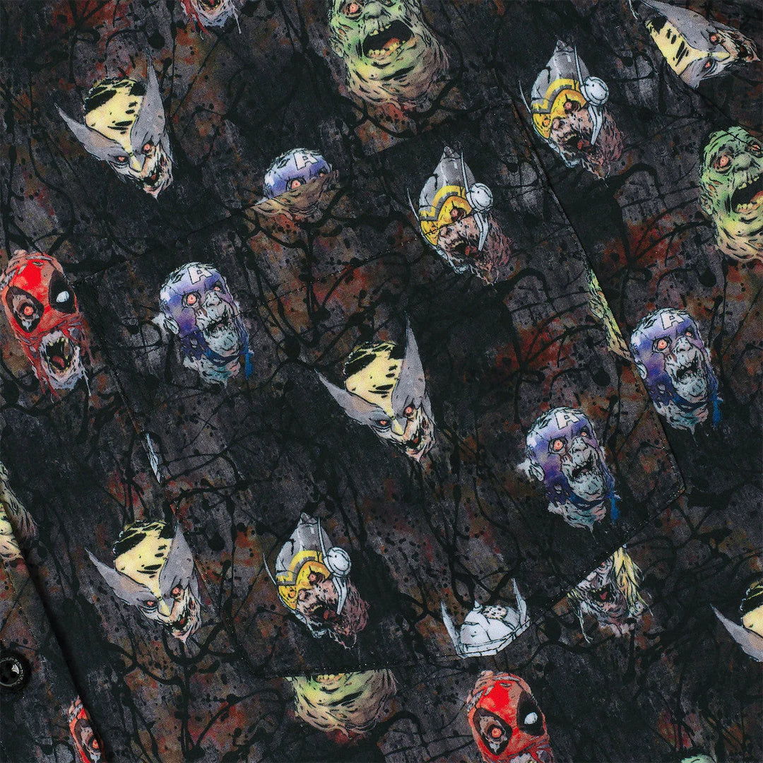 RSVLTS Marvel Studios Marvel Zombies "Hangry" - KUNUFLEX Short Sleeve Shirt