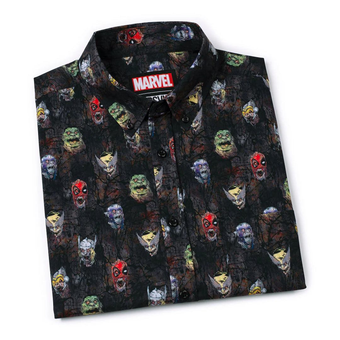 RSVLTS Marvel Studios Marvel Zombies "Hangry" - KUNUFLEX Short Sleeve Shirt