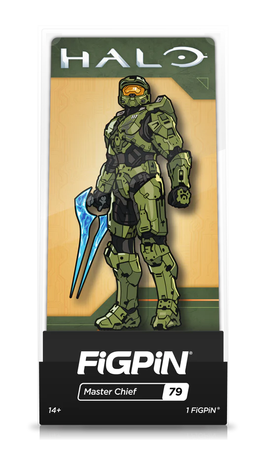 FiGPiN Xbox Halo Master Chief W/Energy Sword