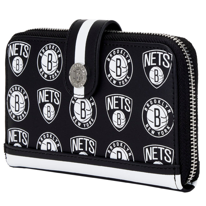 Loungefly Nba Brooklyn Nets Logo Wallet