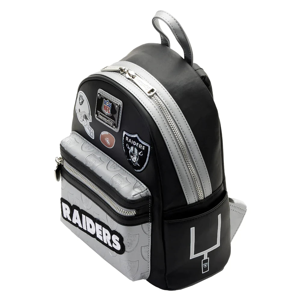 Nfl Las Vegas Raiders Patches Mini Backpack