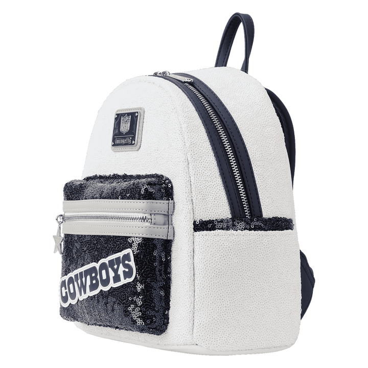 Loungefly NFL Dallas Cowboys Sequin Mini Backpack