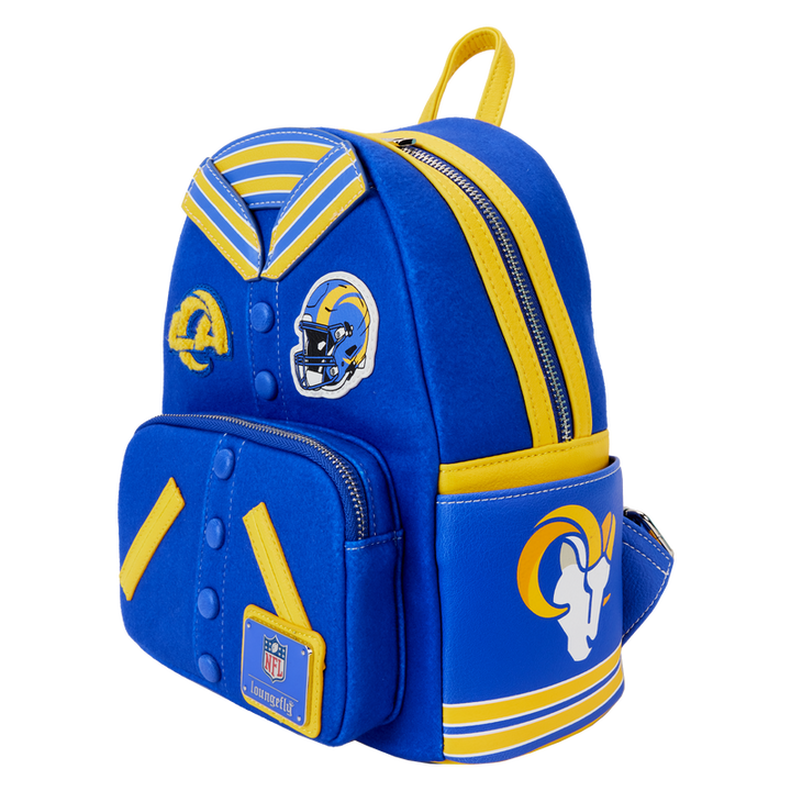 Loungefly NFL Los Angeles Rams Varsity Mini Backpack