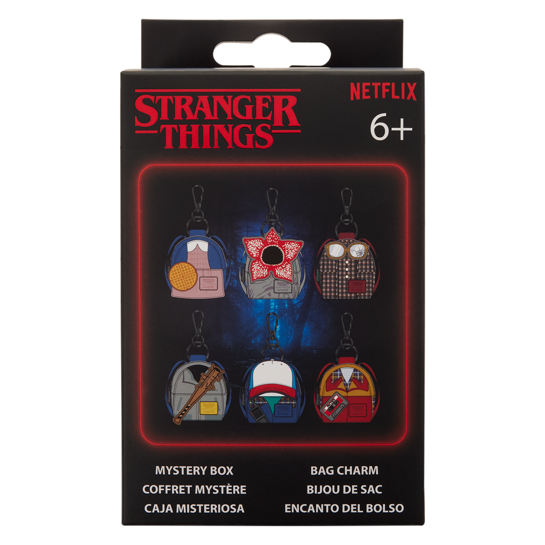 Loungefly Netflix 10th Anniversary Stranger Things Mystery Mini Backpack Keychain Charm