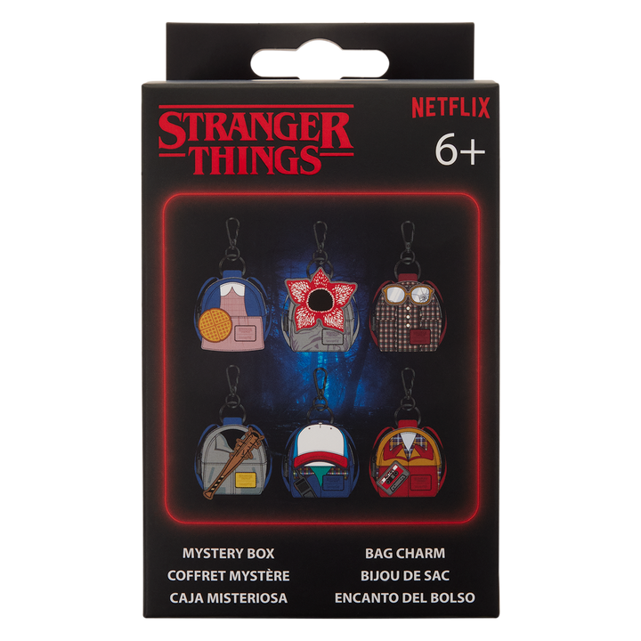 Loungefly Netflix 10th Anniversary Stranger Things Mystery Mini Backpack Keychain Charm