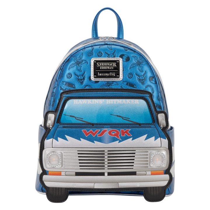 Loungefly Netflix Stranger Things 5 Exclusive WSQK Van Light-Up Mini Backpack