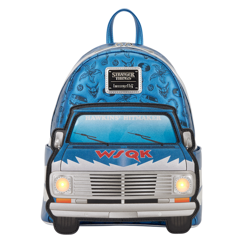 Loungefly Netflix Stranger Things 5 Exclusive WSQK Van Light-Up Mini Backpack