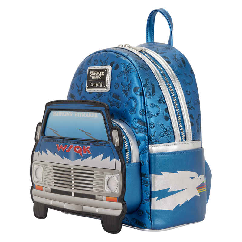 Loungefly Netflix Stranger Things 5 Exclusive WSQK Van Light-Up Mini Backpack