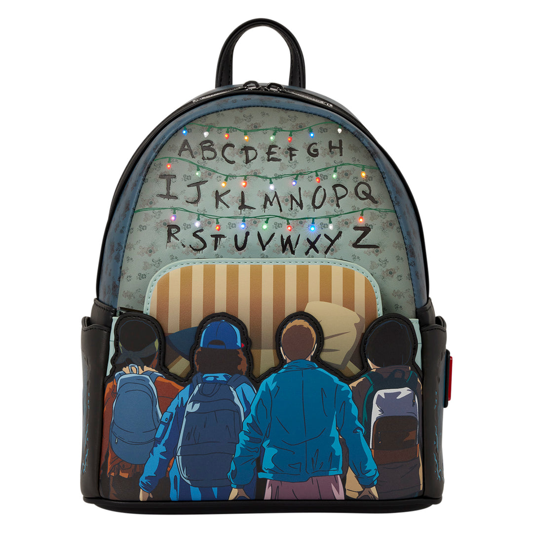 Loungefly Netflix 10th Anniversary Stranger Things Light-Up Mini Backpack