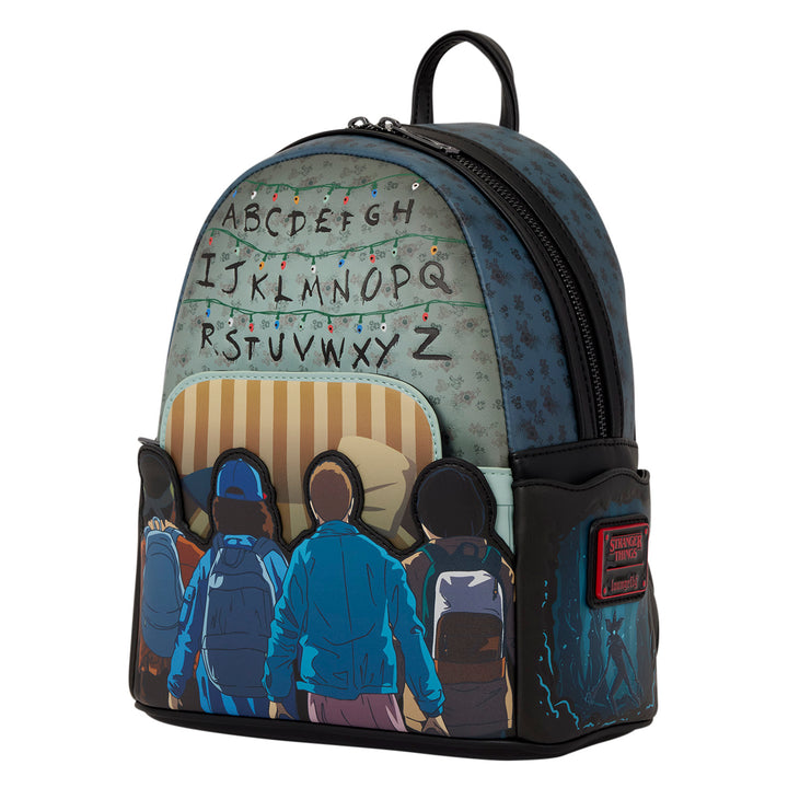 Loungefly Netflix 10th Anniversary Stranger Things Light-Up Mini Backpack
