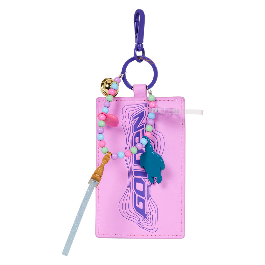 Loungefly KPop Demon Hunters HUNTR/X Mini Backpack with Photo Card Charm