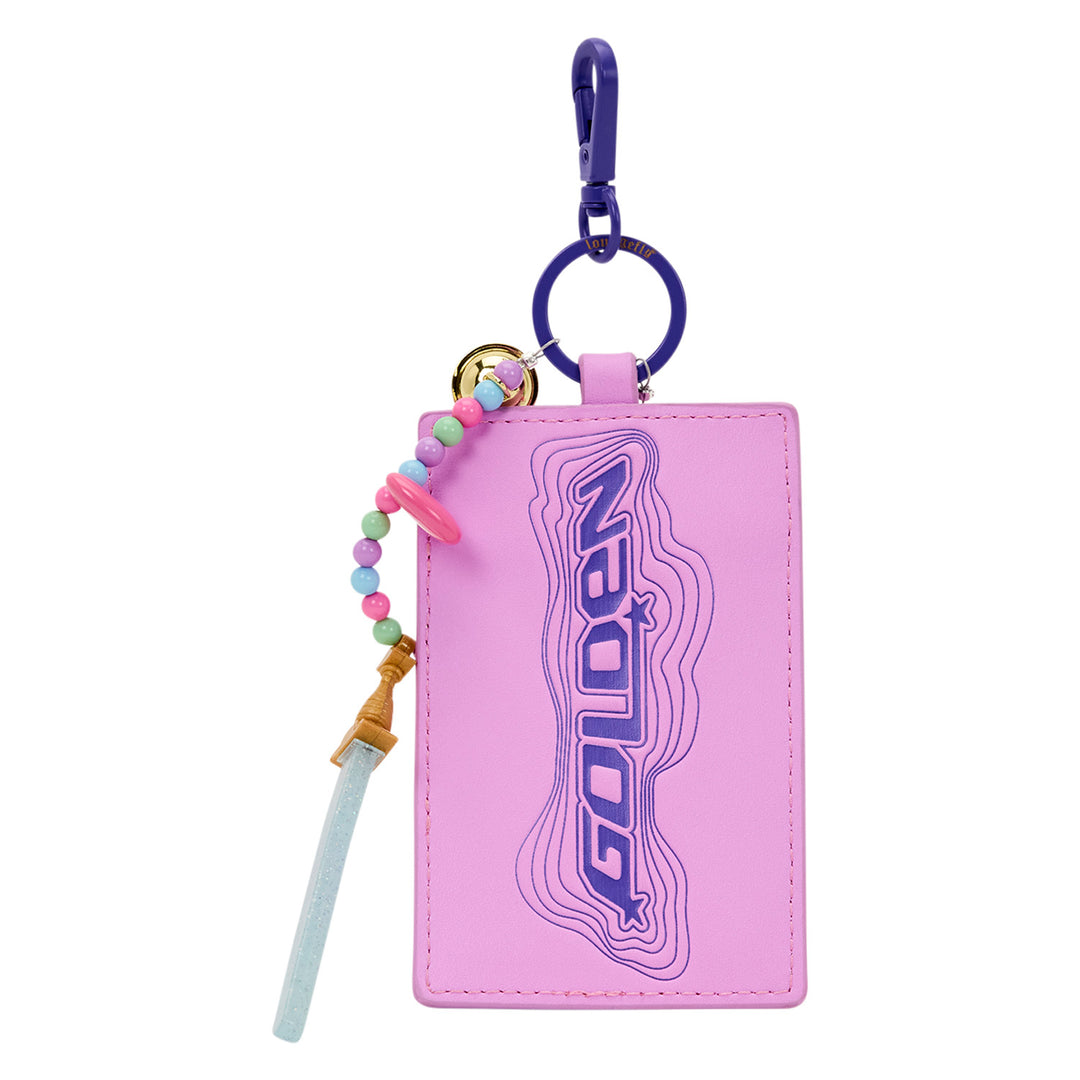 Loungefly KPop Demon Hunters HUNTR/X Mini Backpack with Photo Card Charm