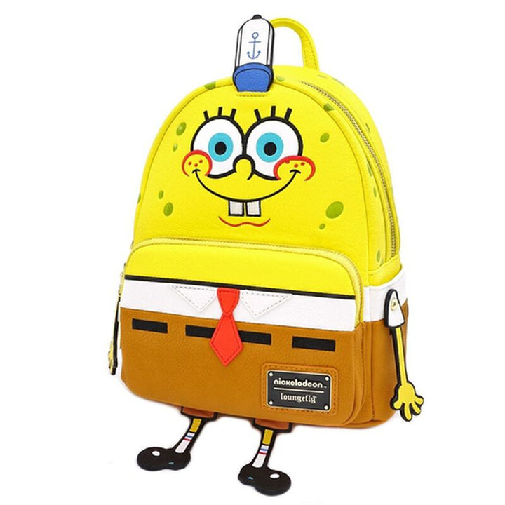 Loungefly Nickelodeon 20th Anniversary Spongebob SquarePants Cosplay Mini Backpack
