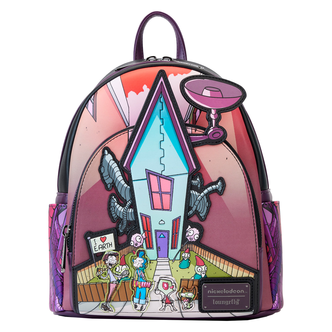 Nickelodeon Invader Zim Secret Lair Mini Backpack