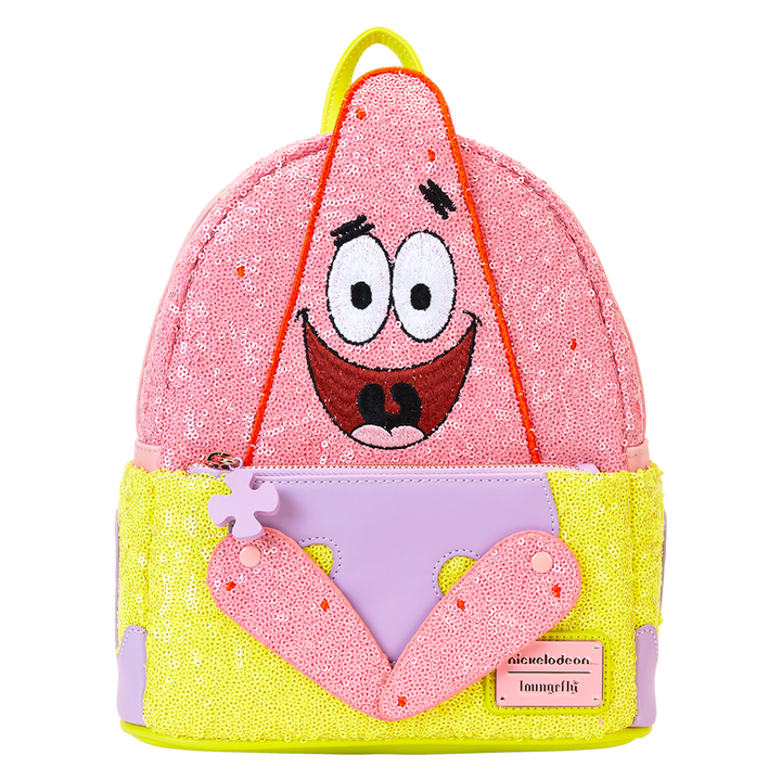 Loungefly Nickelodeon Spongebob Squarepants Patrick Star Sequin Mini Backpack