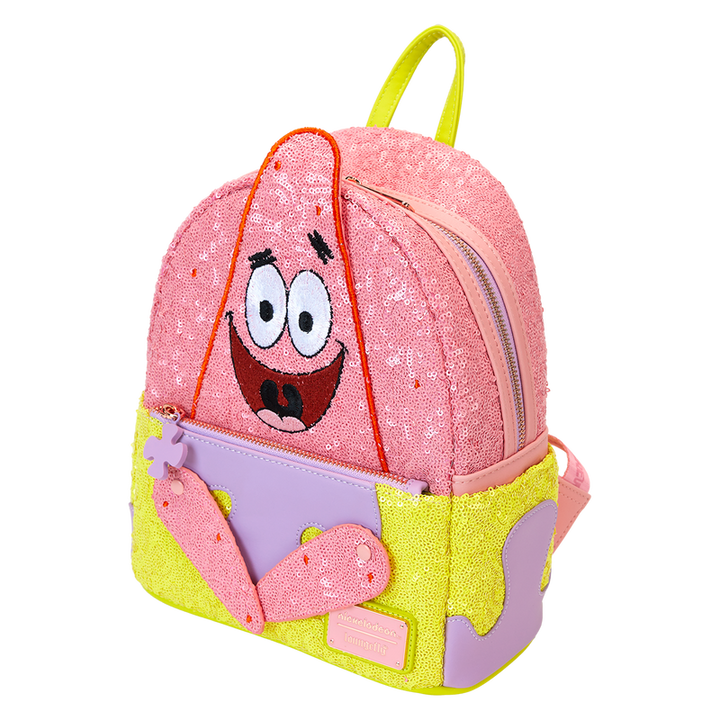 Loungefly Nickelodeon Spongebob Squarepants Patrick Star Sequin Mini Backpack