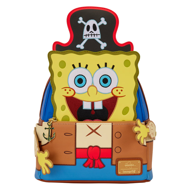 Loungefly Nickelodeon SpongeBob SquarePants Pirate Cosplay Mini Backpack