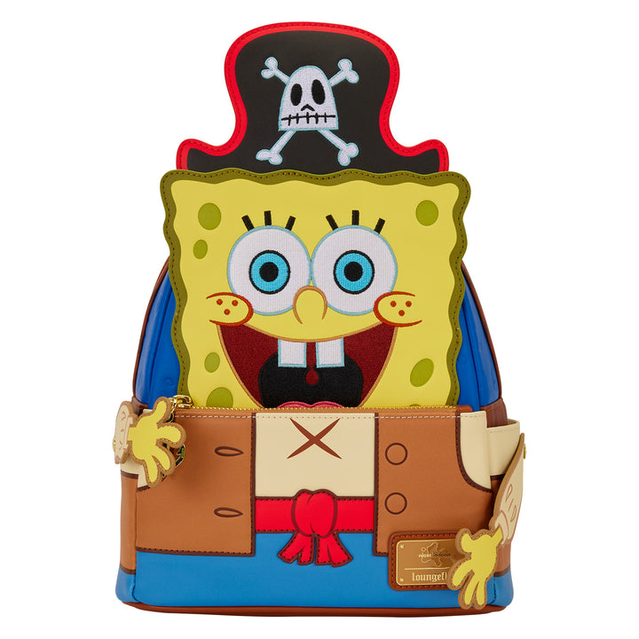 Loungefly Nickelodeon SpongeBob SquarePants Pirate Cosplay Mini Backpack