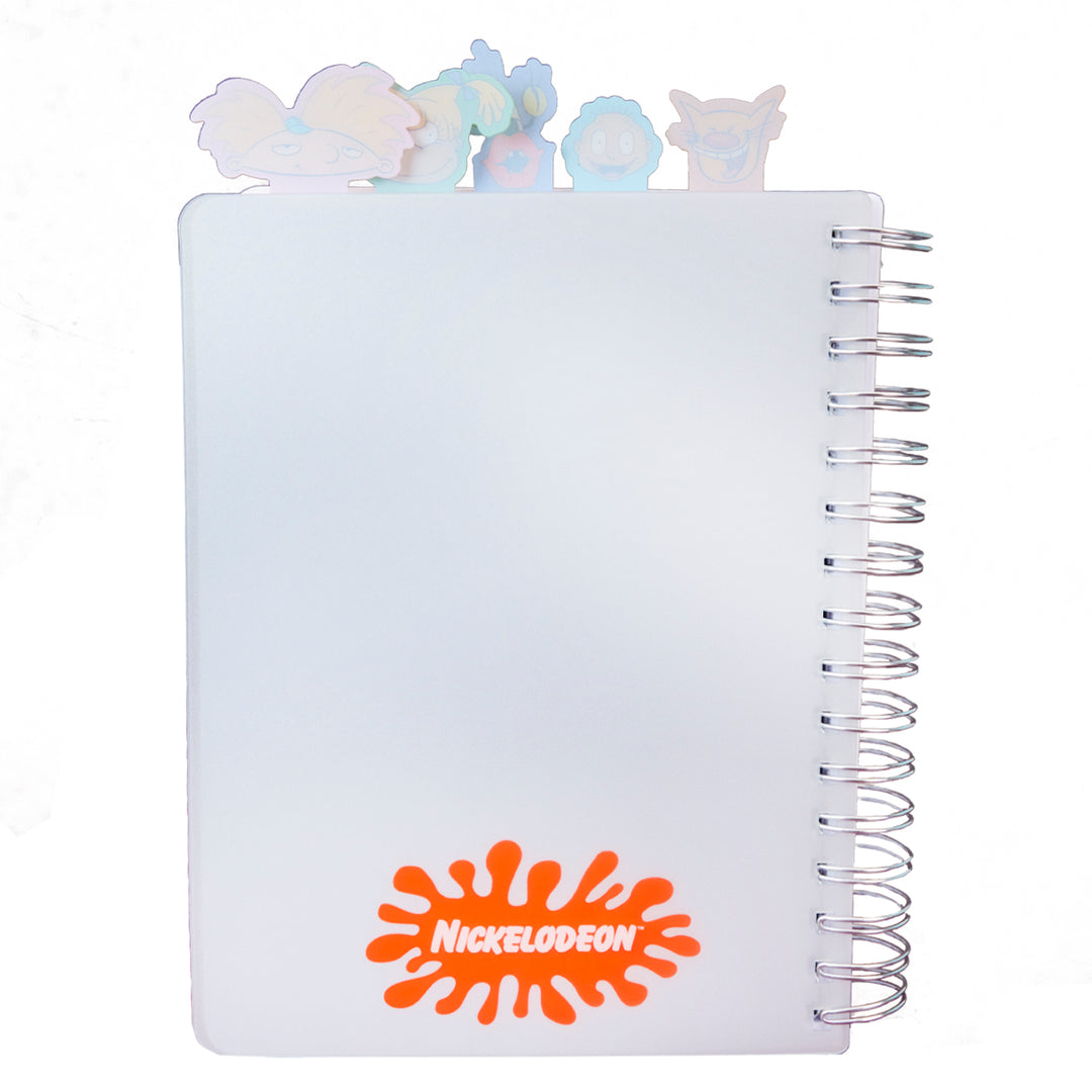 Loungefly Nickelodeon Rewind Triple Lenticular Tab Journal