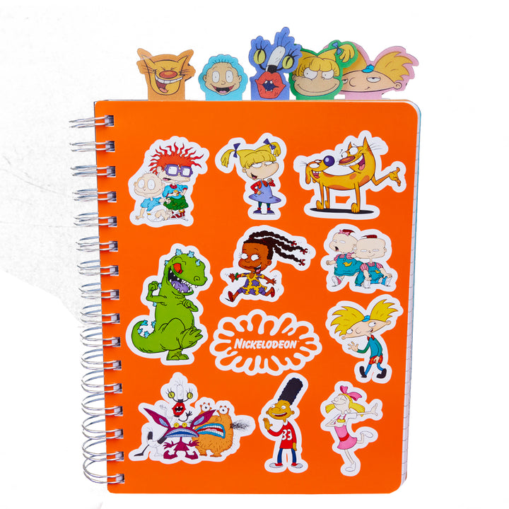 Loungefly Nickelodeon Rewind Triple Lenticular Tab Journal